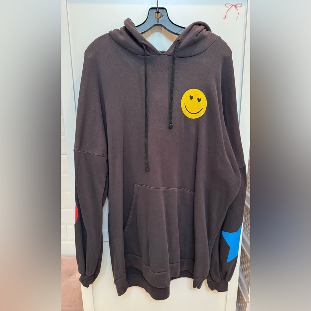 Lauren Moshi Black Hoodie dress
